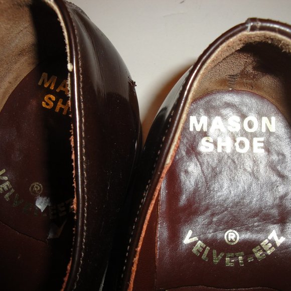 Mason Shoes Mason Vintage Brown Patent Leather Loafer Poshmark